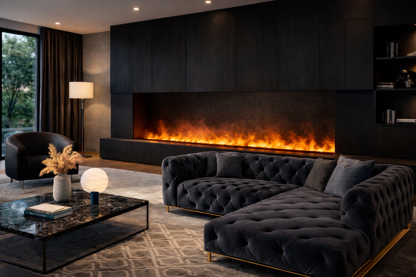 VIDA Elektrische sfeerhaard (Waterdamp)